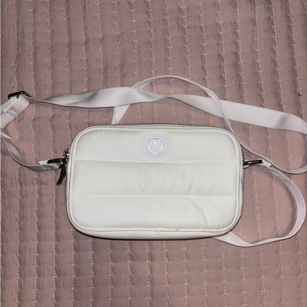 Lululemon White Crossbody Bag